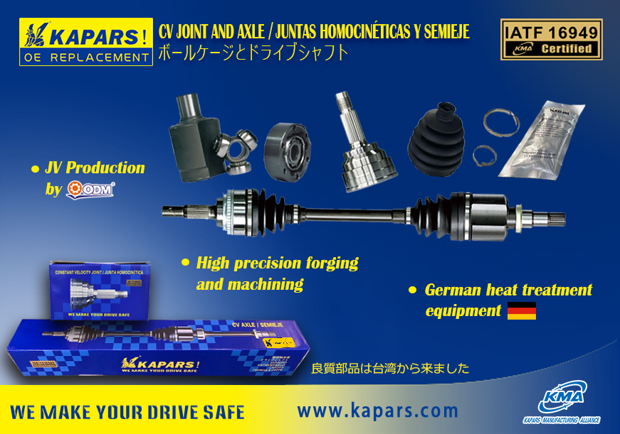 Kapars CV Joint & Axle